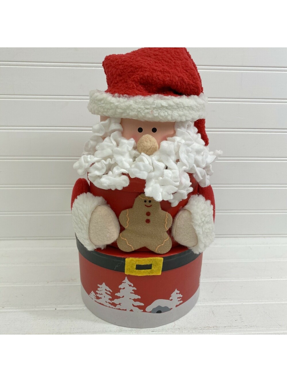 Stacking Boxes Set of 3 Santa Claus Christmas Novelty Stocking Gift Present Idea